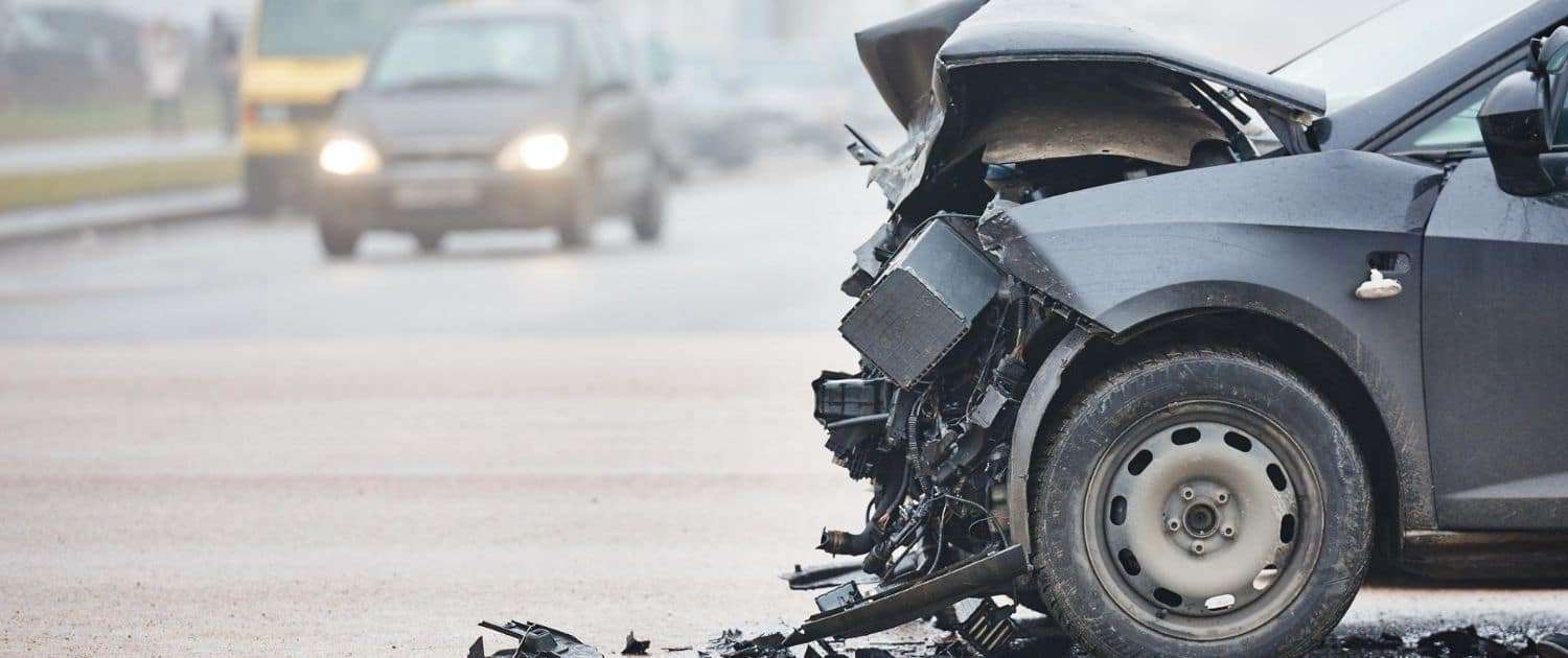 What is contributory negligence in a road traffic accident?