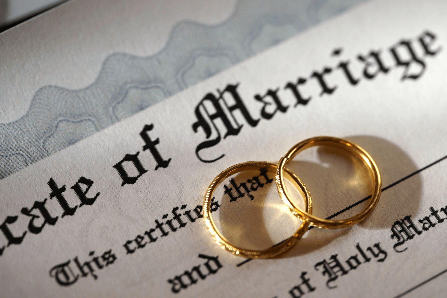 Marriage: Changes in the law