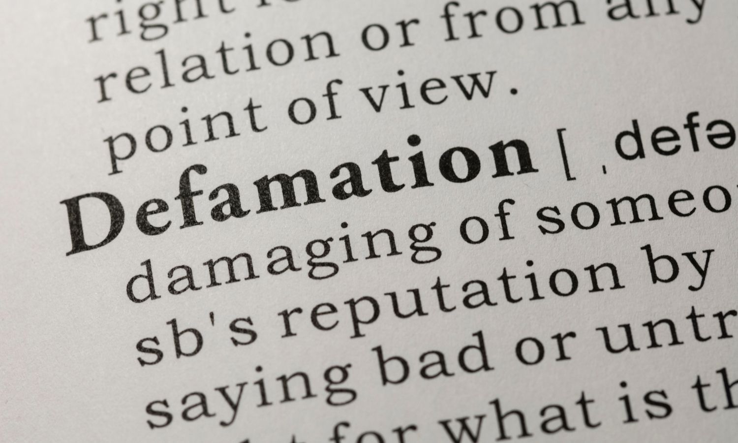 What are the time limits in defamation claims?