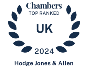 Hodge Jones & Allen- Chambers Top Ranked 2024