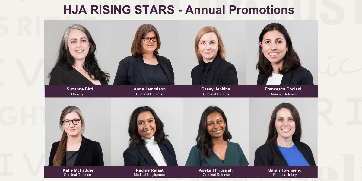Rising Stars At Hodge Jones & Allen