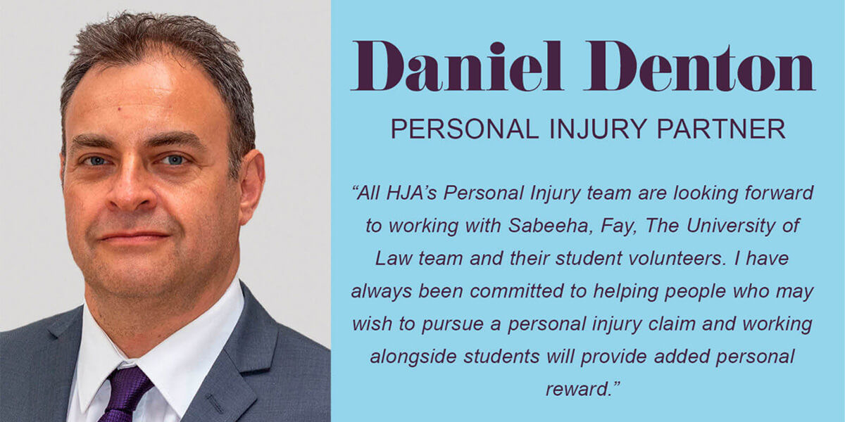 HJA and The University of Law to offer free Personal Injury Clinic for local communities