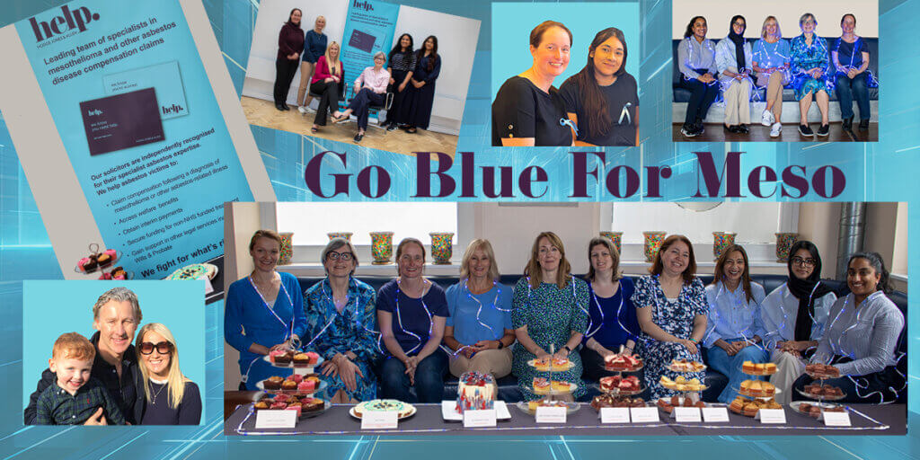 Go Blue For Meso collage